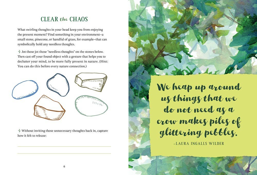 Wild Calm: Mindfulness in Forest Bathing: A Guided Journal