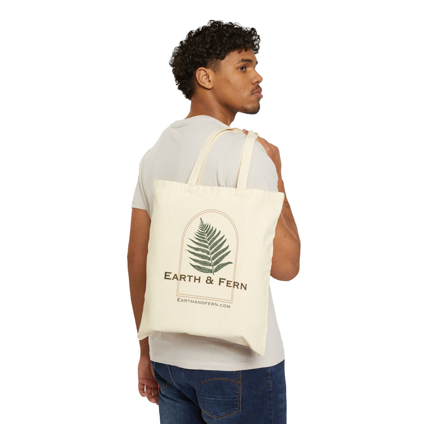 Eco-Friendly Cotton Canvas Tote Bag – Earth & Fern