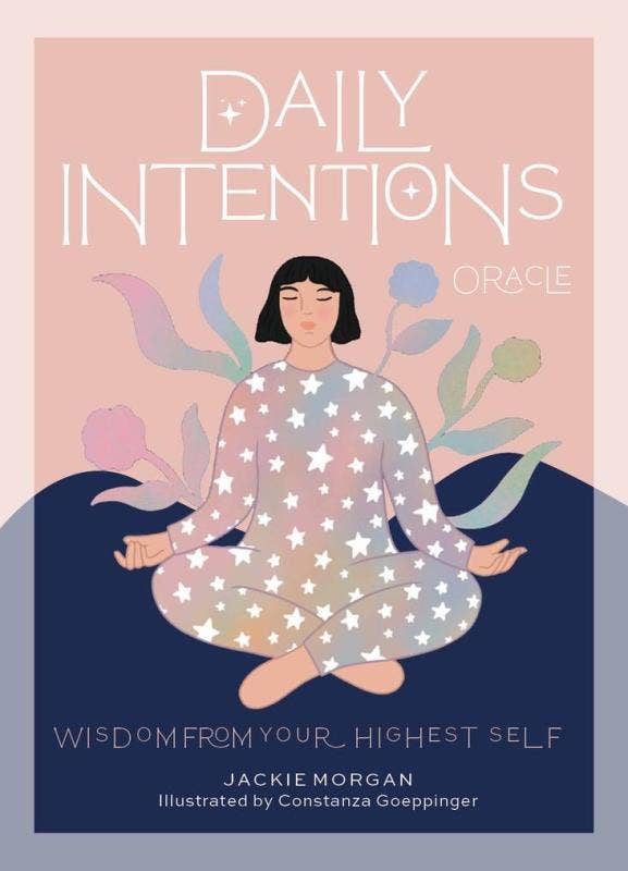 36-card mindfulness deck featuring intention and wisdom cards with daily practices, affirmations, and tools for building self-compassion and connecting with intuition.