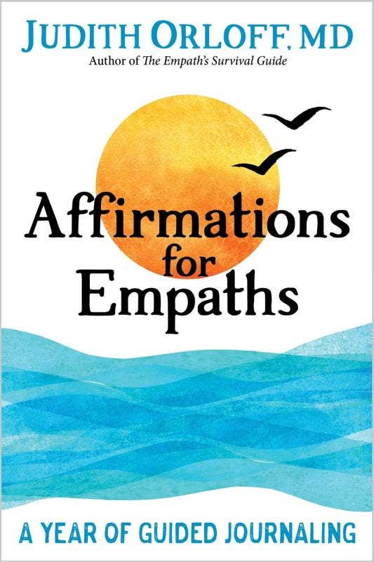 Affirmations for Empaths journal, offering powerful affirmations and tools to support emotional balance, build healthy relationships, and manage overwhelm for empaths
