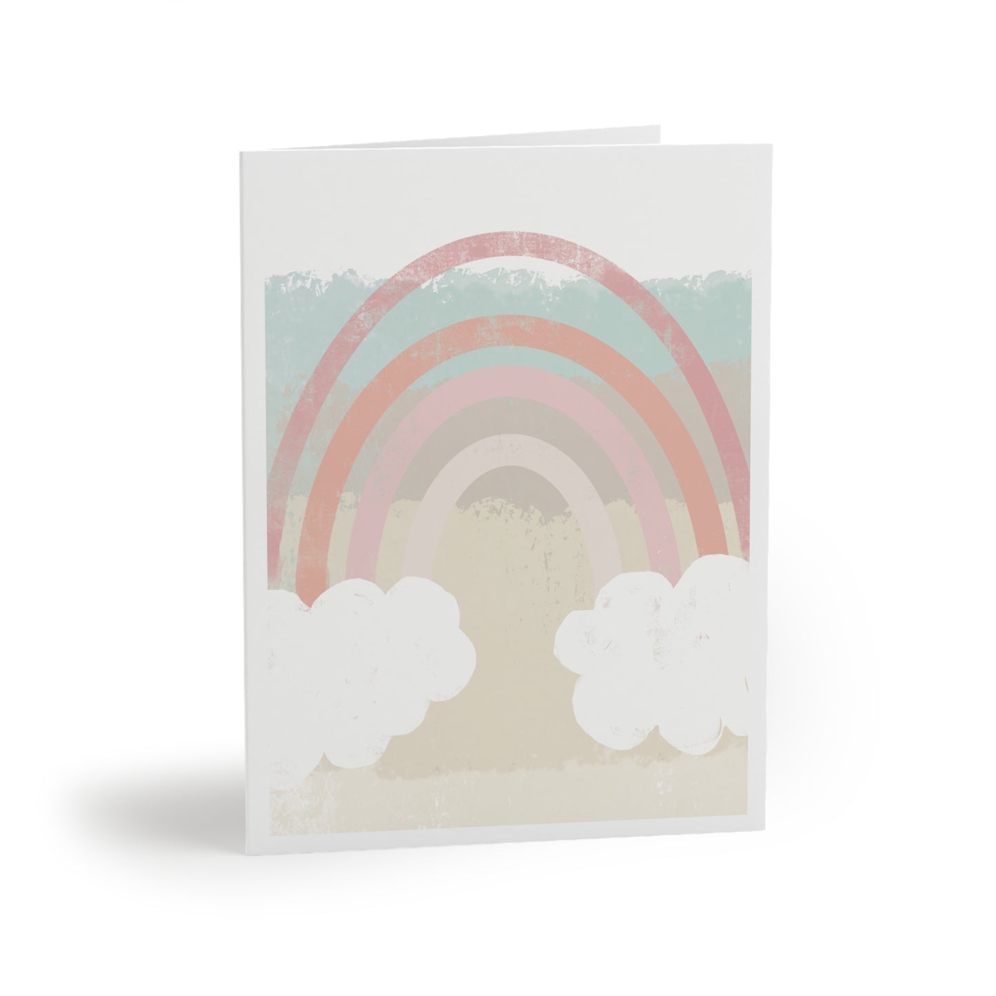 Greeting Card - Retro Rainbow