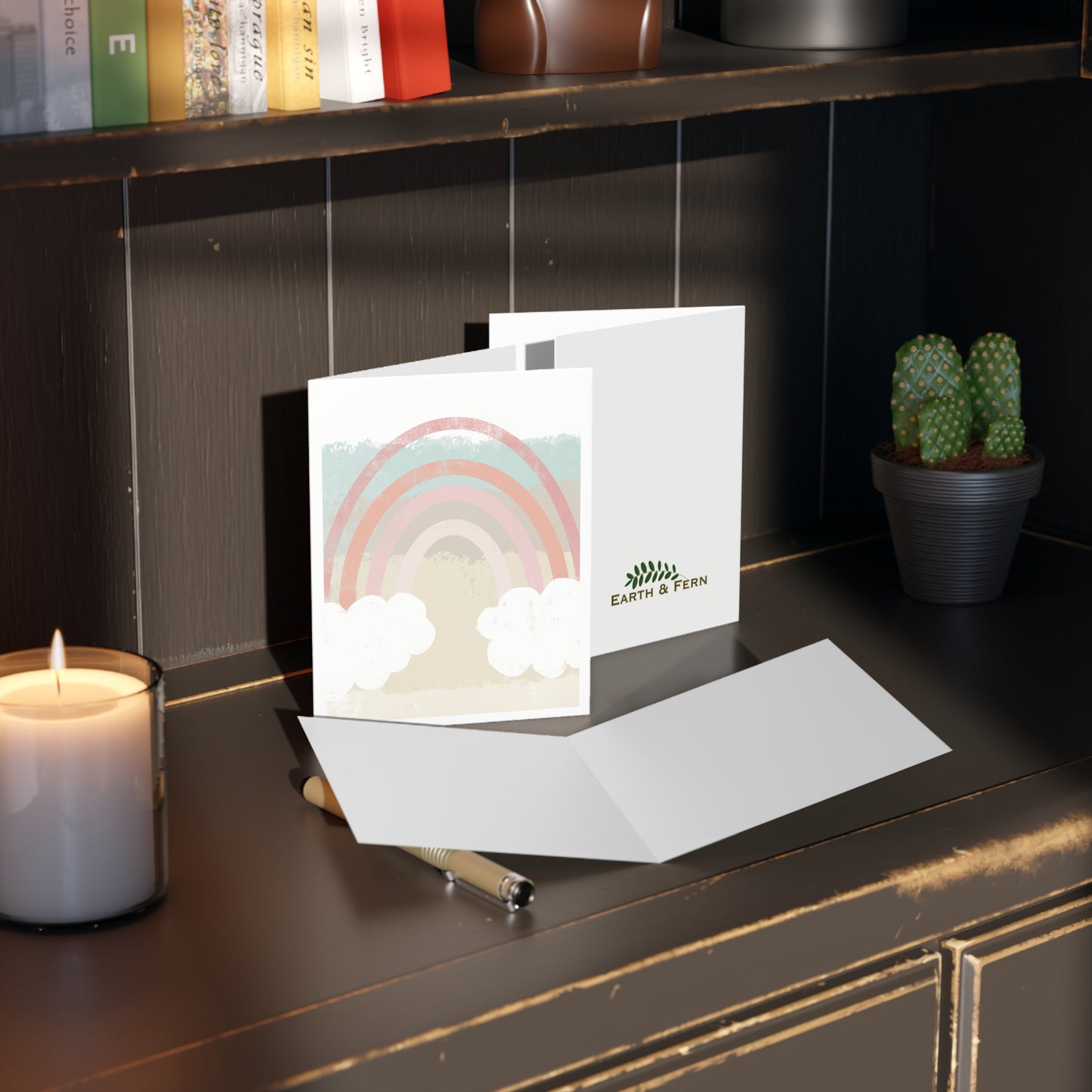 Greeting Card - Retro Rainbow