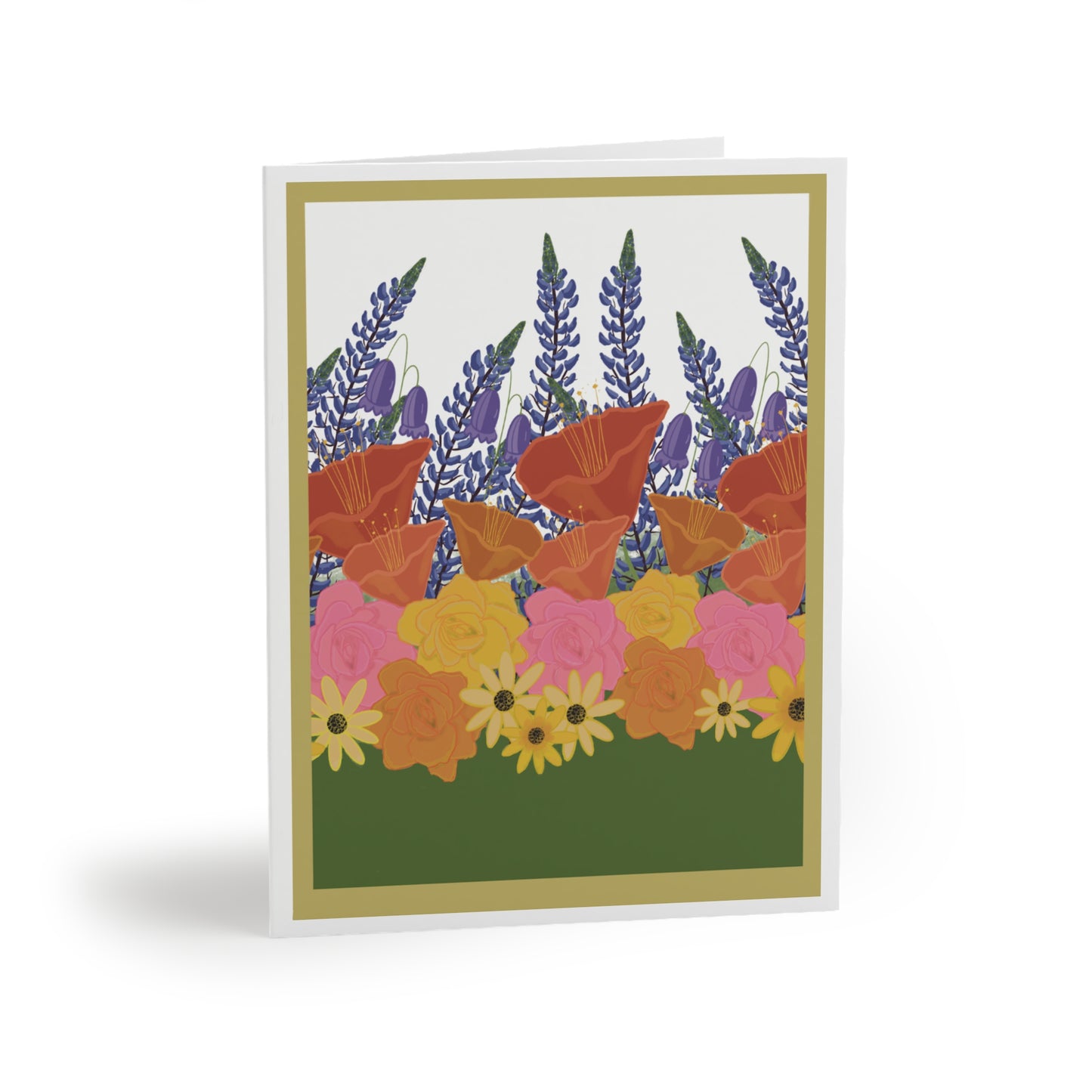 Greeting Card - In the garden