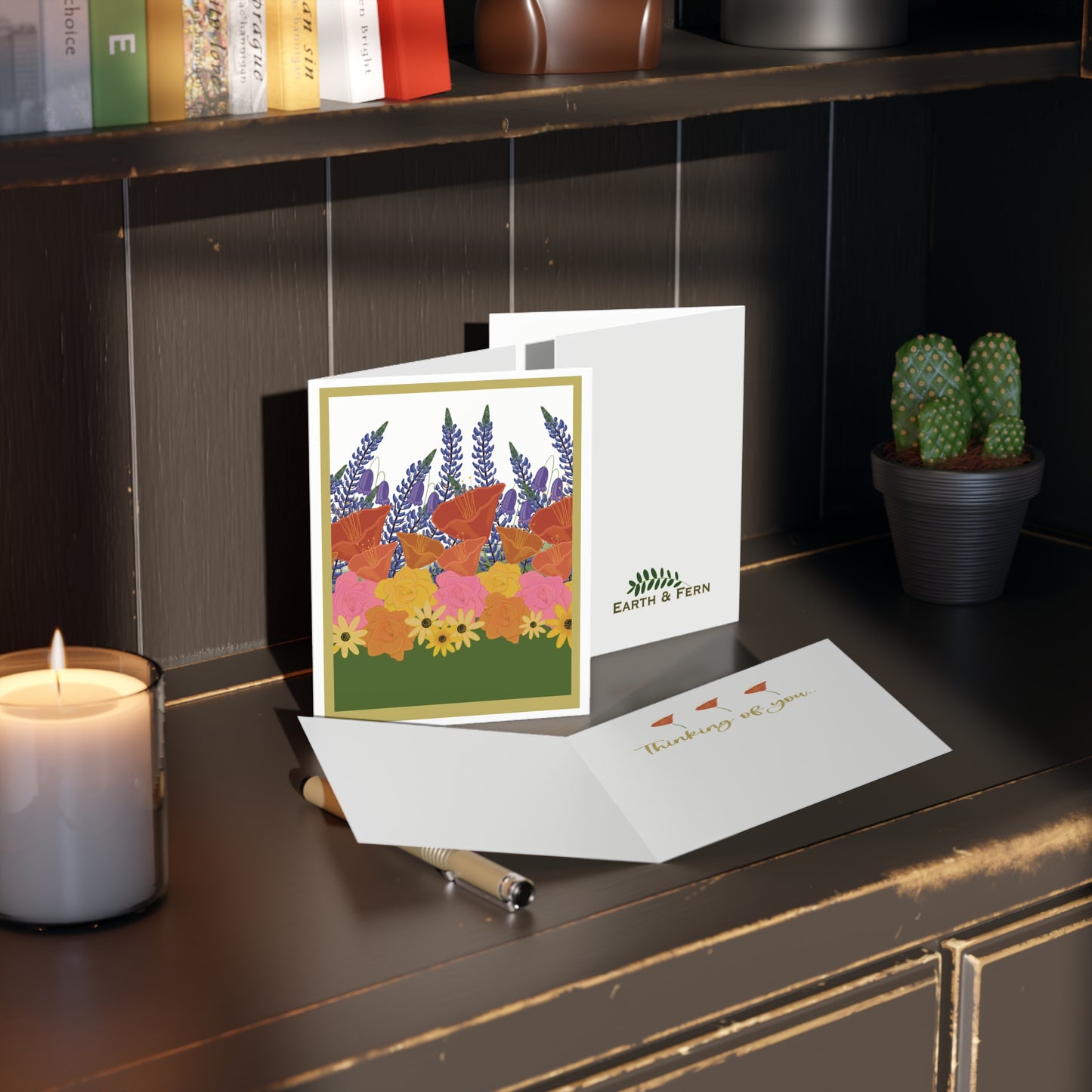 Greeting Card - In the garden