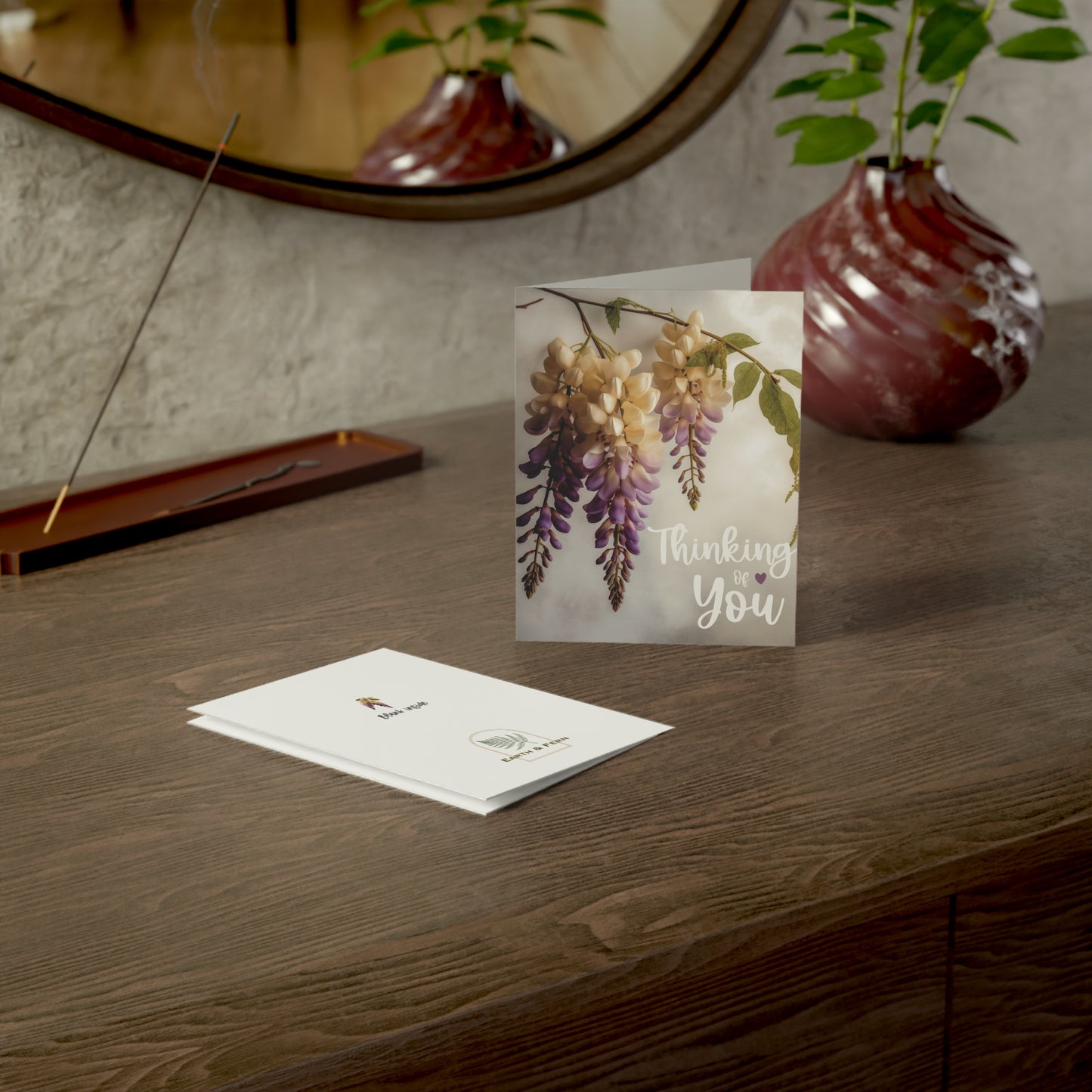 Greeting Card - Wisteria/Thinkingofyou