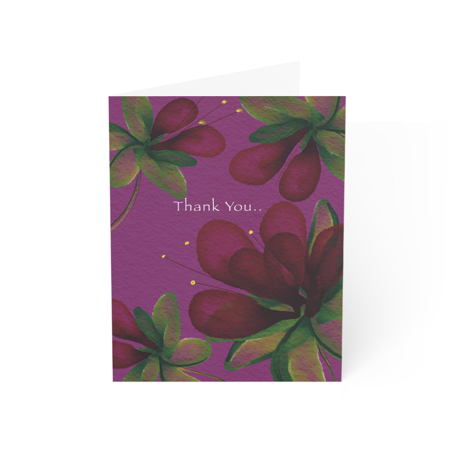 Greeting Card - Thank You / Watercolor