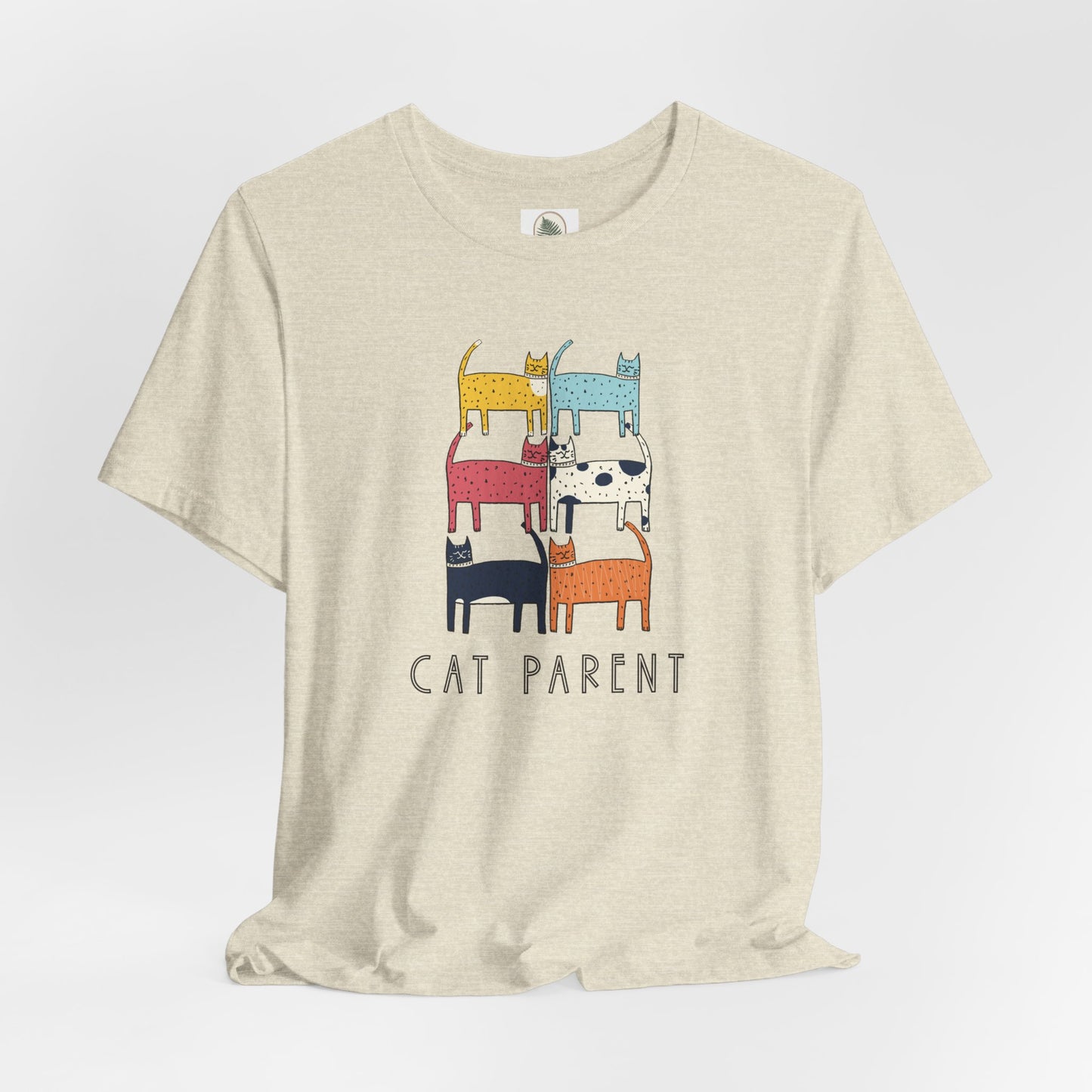 T-Shirt - Cat Parent / Stack of Cats - Unisex