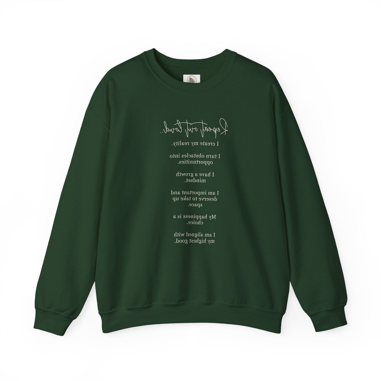 Mirrored Secret Affirmations - Pullover Sweatshirt
