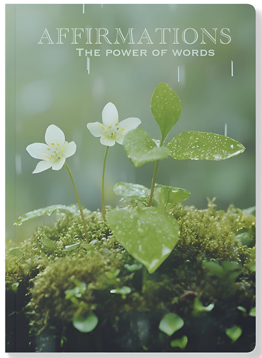 A guided nature inspired journal containing, 7 pages of inspiration, information and prompts to help you write your way into positivity and self confidence.