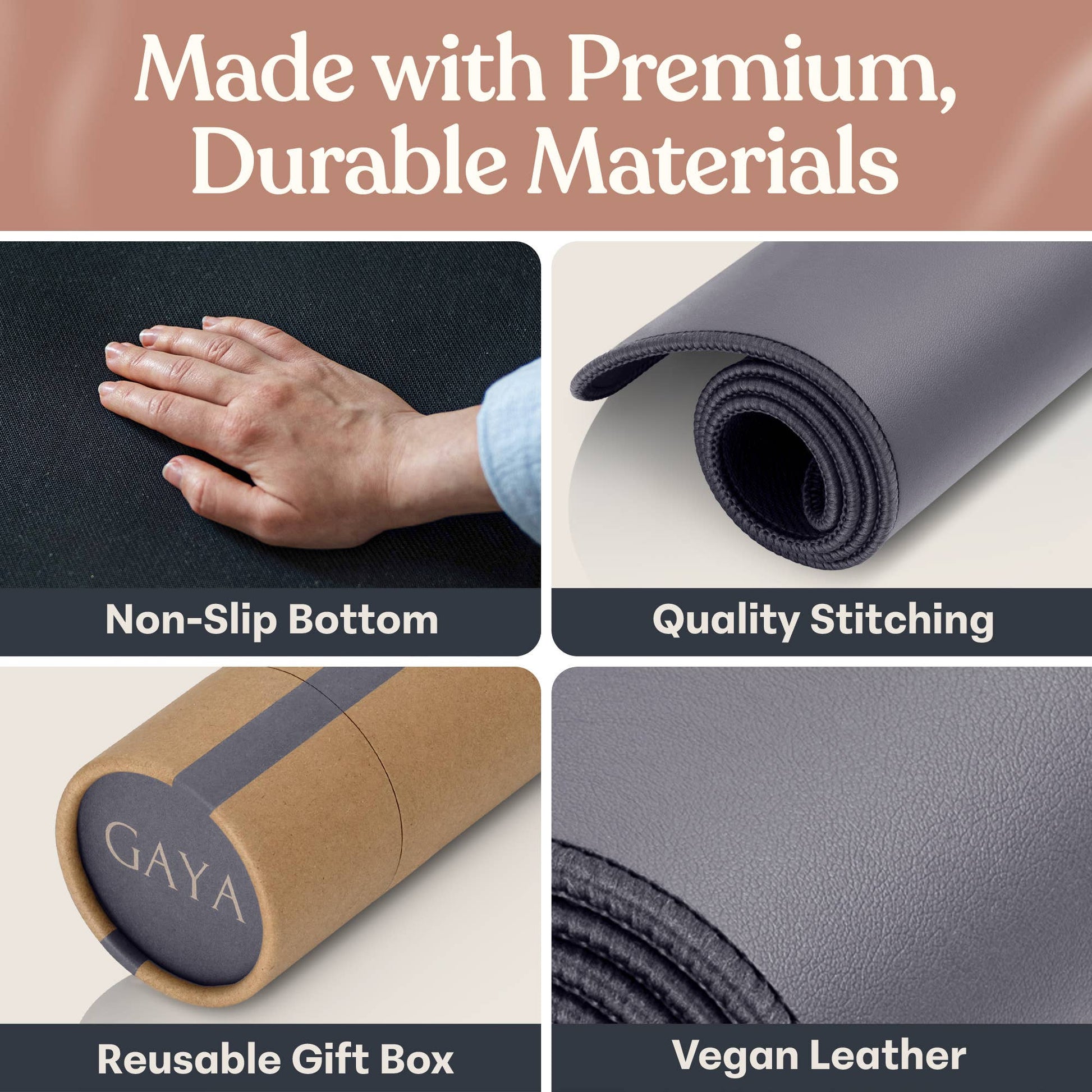 Non slip durable materials