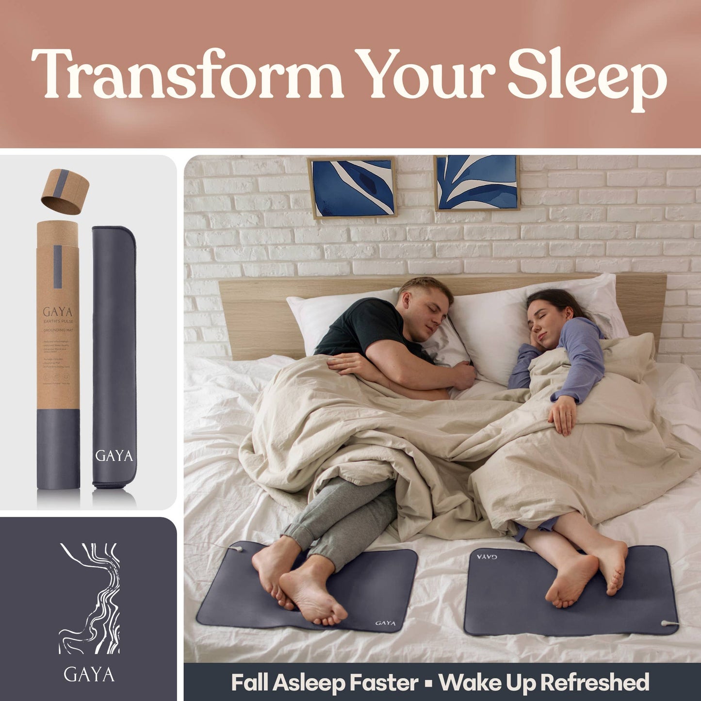 Fall asleep faster wake up refreshed. Transform your sleep.