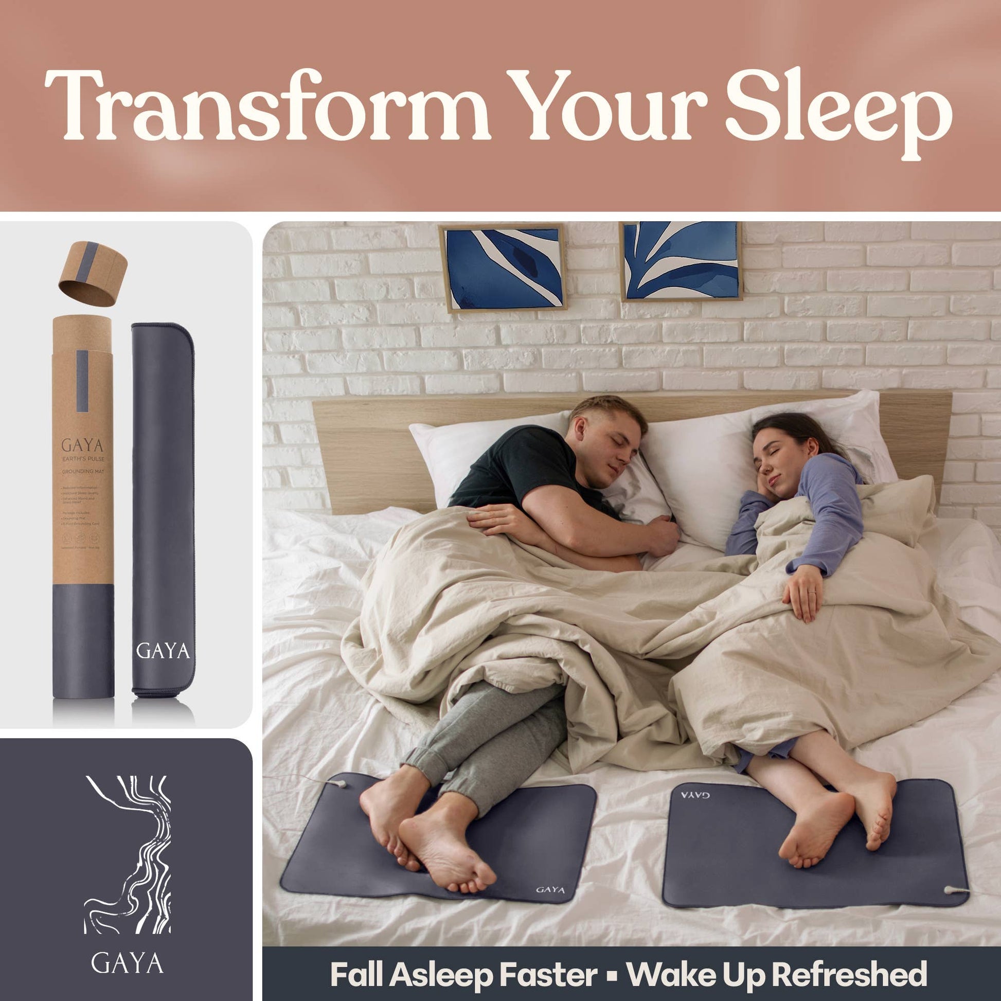 Fall asleep faster wake up refreshed. Transform your sleep.