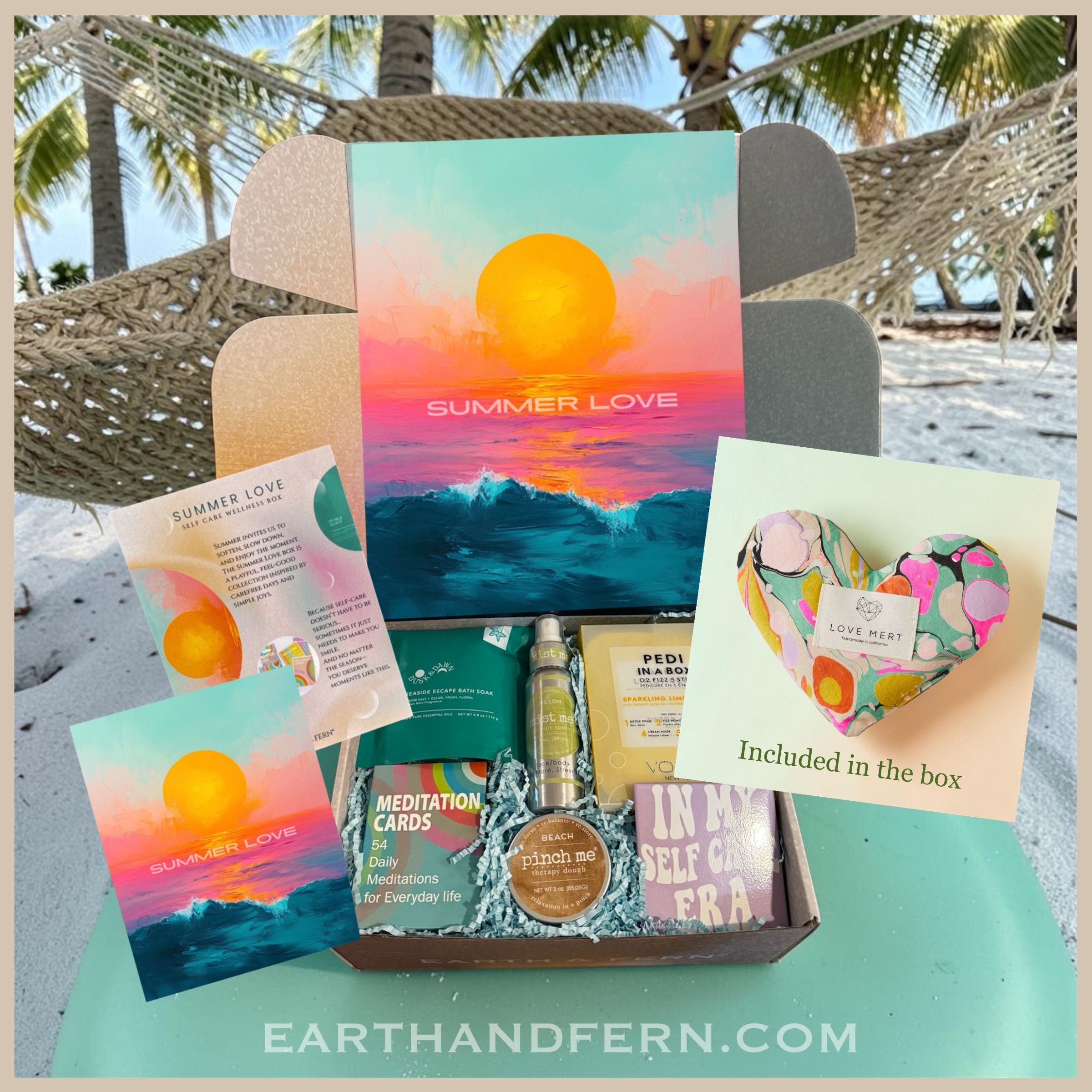 SUMMER LOVE Wellness Box (Limited Seasonal) – Earth And Fern